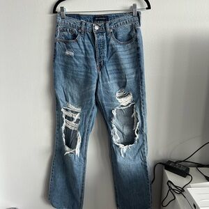 Aeropostale 90's Baggy Light Blue Jeans